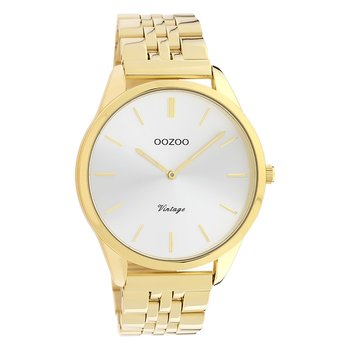 Zegarek damski Oozoo Timepieces analogowy metalowy złoty UOC9986A - Oozoo