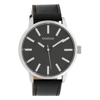Zegarek damski Oozoo Timepieces analogowy skóra czarny UOC10034 - Oozoo
