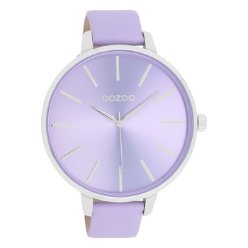 Zegarek damski Oozoo Timepieces analogowy skórzany fioletowy UOC11072 - Oozoo