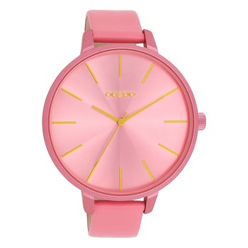 Zegarek damski Oozoo Timepieces analogowy skórzany różowy UOC11250 - Oozoo