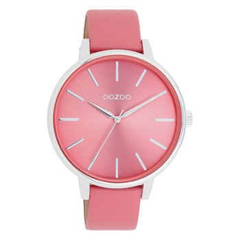 Zegarek damski Oozoo Timepieces analogowy skórzany różowy UOC11295 - Oozoo
