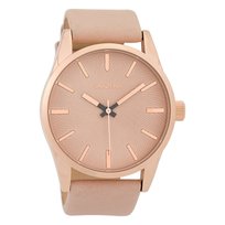 Zegarek damski Oozoo Timepieces analogowy skórzany różowy UOC9626A Oozoo