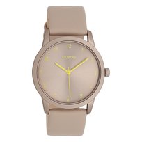 Zegarek damski oozoo timepieces analogue leather szary uoc11076 Oozoo