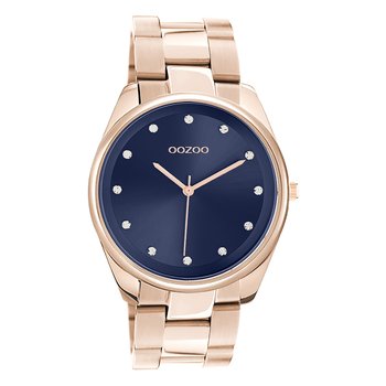 Zegarek damski Oozoo Timepieces C10967 analogowy stal nierdzewna różowe złoto UOC10967 - Oozoo
