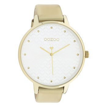 Zegarek damski Oozoo Timepieces C11035 skóra analogowa złoty UOC11035 - Oozoo