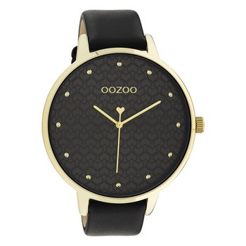 Zegarek damski Oozoo Timepieces C11039 analogowy skórzany czarny UOC11039 - Oozoo