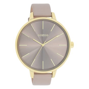 Zegarek damski Oozoo Timepieces Zegarki analogowe skórzane w kolorze taupe brązowym UOC11256 - Oozoo