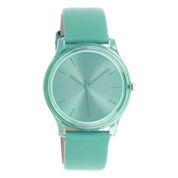 Zegarek damski Oozoo Timepieces Zegarki analogowy skórzane zielone UOC11139 - Oozoo