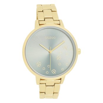 Zegarek damski Oozoo Timepieces Zegarki analogowy ze stali nierdzewnej w kolorze złotym UOC11123 - Oozoo