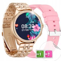 ZEGAREK DAMSKI PL MENU ROZMOWY BLUETOOTH CALL SPORT SMART WATCH SMARTWATCH Smart-Trend