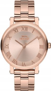 Zegarek damski SLAZENGER SL.09.1577.3.04 różowe złoto fashion na prezent - Slazenger