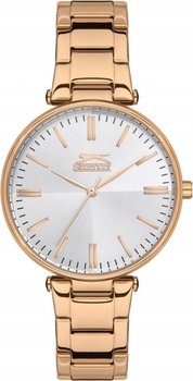 Zegarek damski SLAZENGER SL.09.2122.3.03 różowe złoto fashion na prezent - Slazenger