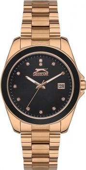 Zegarek damski SLAZENGER SL.09.2142.3.04 różowe złoto fashion na prezent - Slazenger