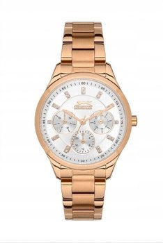 Zegarek damski SLAZENGER SL.09.2151.4.02 różowe złoto fashion na prezent - Slazenger