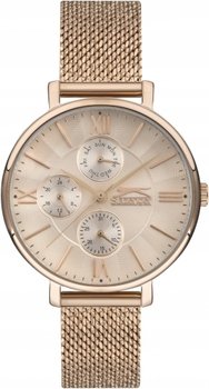 Zegarek damski SLAZENGER SL.09.6543.4.01 różowe złoto fashion na urodziny - Slazenger