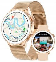 ZEGAREK DAMSKI SMARTWATCH GPS MAPY GOOGLE DYKTAFON ZDJĘCIA VIDEO APLIKACJE