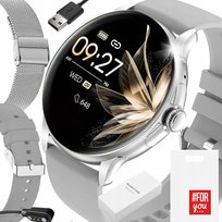 ZEGAREK DAMSKI SMARTWATCH Rubicon Rozmowy Telefoniczne PL menu Pro Watch