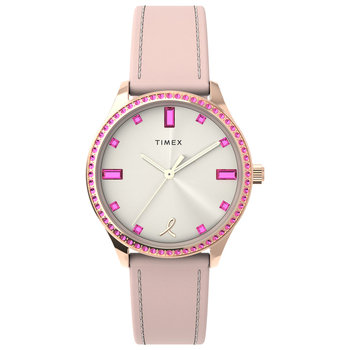 Zegarek Damski Timex TW2V95700 CYRKONIE różowy - Timex