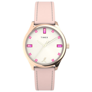 Zegarek Damski Timex TW2V95800 CYRKONIE różowy - Timex