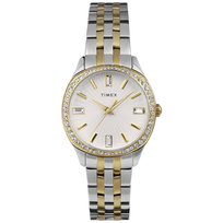 Zegarek Damski Timex TW2W17700 CYRKONIE srebrny Timex