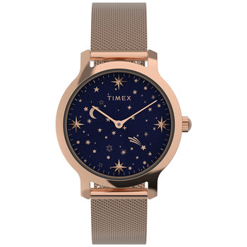 Zegarek Damski Timex TW2W21400 różowe złoto - Timex