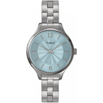 Zegarek Damski Timex TW2W98400 srebrny Timex