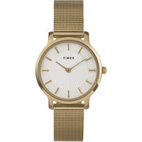Zegarek Damski Timex TW2Y10300 złoty Timex