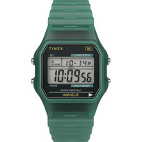 Zegarek Damski Timex TW2Y34100 zielony Timex