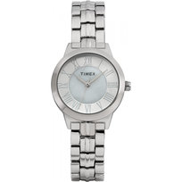 Zegarek Damski Timex TW2Y38400 srebrny Timex