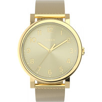 Zegarek Damski Timex TW2Y68900 złoty Timex