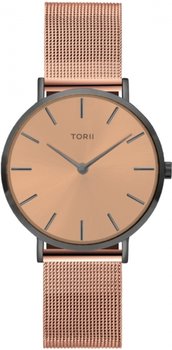 Zegarek damski TORII A34RS.RA różowe złoto fashion klasyczny - TORII