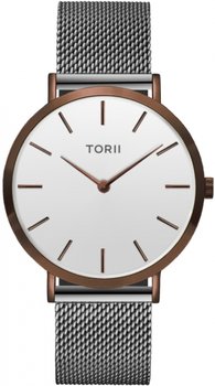 Zegarek damski TORII D38SM.WD srebrny fashion klasyczny - TORII