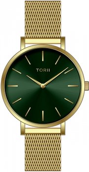 Zegarek damski TORII G28GS.FG zielony fashion klasyczny - TORII