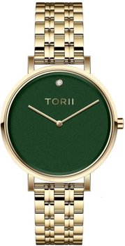 Zegarek damski TORII G32GB.F1 zielony fashion - TORII