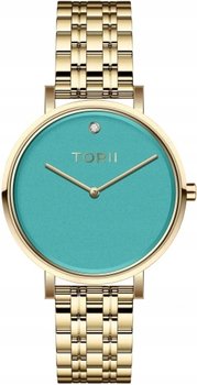 Zegarek damski TORII G32GB.S1 niebieski fashion - TORII