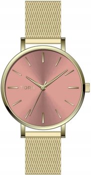 Zegarek damski TORII G33GS.CG różowy fashion klasyczny - TORII