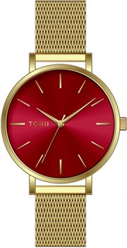 Zegarek damski TORII G33GS.TG czerwony fashion klasyczny - TORII