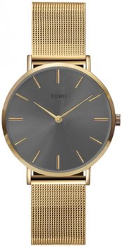 Zegarek damski TORII G34GS.AG złoty fashion klasyczny - TORII