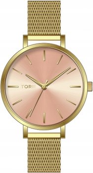 Zegarek damski TORII G37GS.RG różowy fashion klasyczny - TORII
