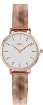 Zegarek damski TORII R28RS.WR różowe złoto fashion - TORII