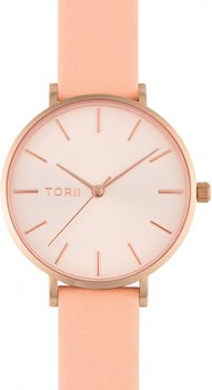 Zegarek damski TORII R33LL.LR różowy fashion klasyczny - TORII