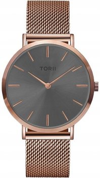 Zegarek damski TORII R38RM.AR różowe złoto fashion klasyczny - TORII