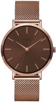 Zegarek damski TORII R38RM.DR różowe złoto fashion klasyczny - TORII