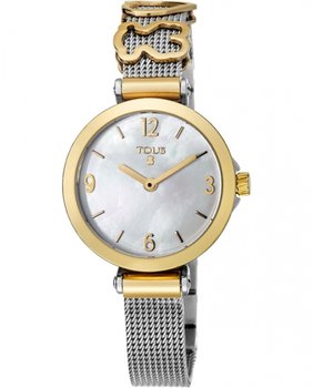 Zegarek damski TOUS 700350165 srebrny fashion - Tous