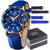 Zegarek Damski Vostok Europe VK64-515B670 niebieski Vostok Europe