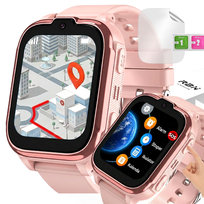Zegarek Dla Dzieci Smartwatch 4G + SIM | Lokalizator WiFi LBS | Kamera SOS Rubicon
