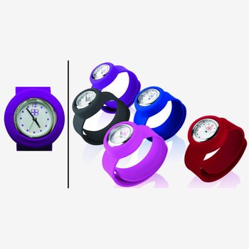 Zegarek DOUBLEDIGIT WATCH Mod. MINI SLAPPY VIOLET PURPLE - Inna marka