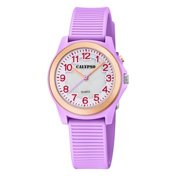 Zegarek dziecięcy Calypso plastikowy fioletowy Calypso Junior UK5823/4 - Calypso