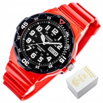 Zegarek dziecięcy CASIO dla chłopca +BOX +GRAWER cyfry datownik Casio