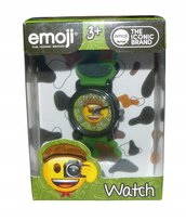 Zegarek dziecięcy Emoji zielony - emotka z aparatem Inna marka
